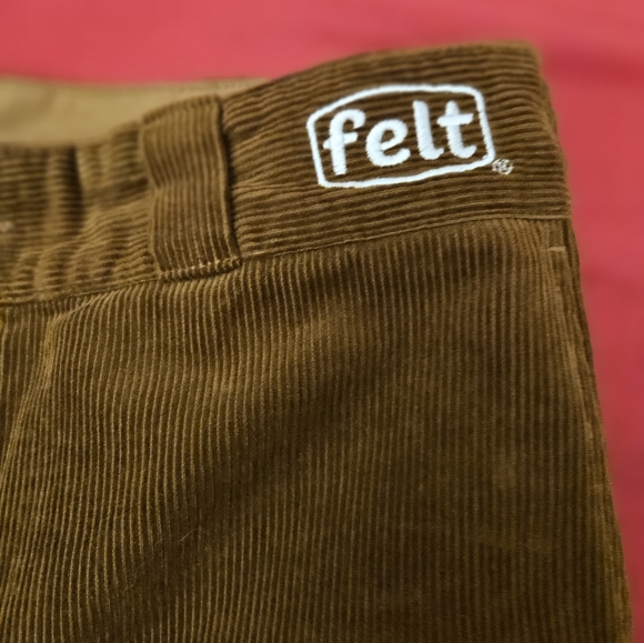 FELT brand corduroy workwear pants  Brown size M 32 - Picture 4 of 6